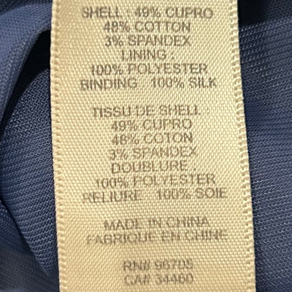 Rebecca Taylor Laser Cut Fit & Flare Navy Blue Dress - Picture 7 of 7